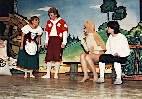 Die Hofleute bei der Mühle