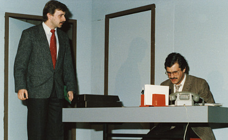 Herr Engelmann und Herr Benz